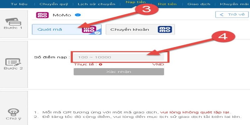 Nap tien 88Bet bang vi Momo Nap tien 88Bet bang vi Momo