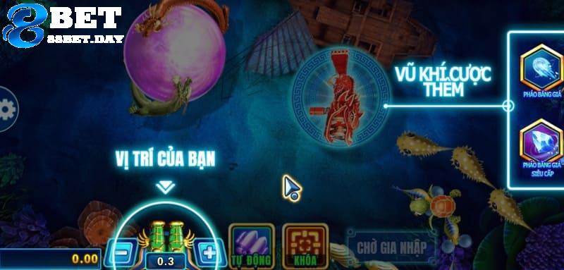 Cách chơi Dragon Fishing – hạ gục mục tiêu, nhận thưởng liền tay 9 Sử dụng vũ khí để tiêu diệt mục tiêu