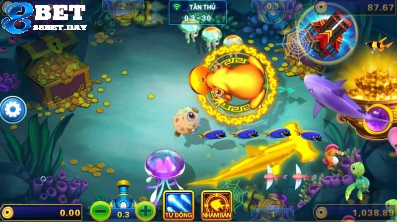 Chơi CaiShen Fishing nhận thưởng không ngừng nghỉ tại 88bet 10 Người chơi nên tính toán thật kỹ khi gặp cá lớn