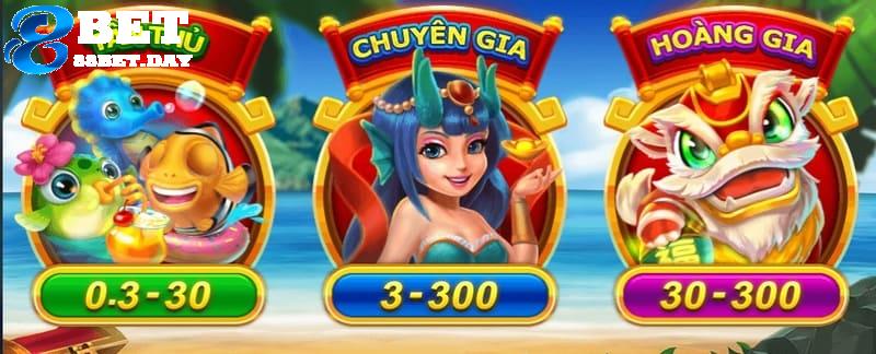 Fishing YiLuFa và những điều thú vị đang chờ bạn tại 88bet 8 Chọn phòng chơi phù hợp với tài chính và kinh nghiệm của bạn