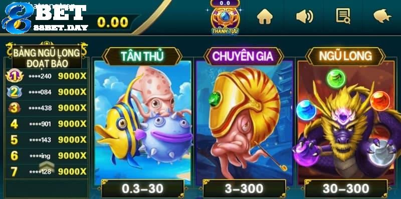 Tìm hiểu cách chơi Five Dragons Fishing tại nhà cái 88bet 9 Chọn phòng chơi và bắt đầu trải nghiệm