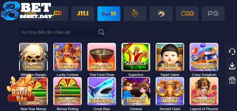 Nổ hũ Squid Game – Hồi hộp theo vòng quay cuốn hút tại 88bet 7 Chọn vào sảnh Rich88 để nhanh chóng tiếp cận vòng quay