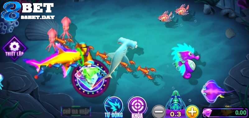 Khám phá cách chơi Fishing Disco 88bet rinh thưởng đầy túi 10 Khi cá đang bơi theo bầy đàn thì hãy ngay lập tức ngắm bắn