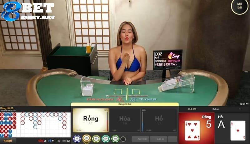 Long hổ 88bet – Chơi trực tuyến nhận thưởng tiền mặt cực đã 8 Chọn sảnh và vào bàn đặt cược rồng hổ nhanh chóng