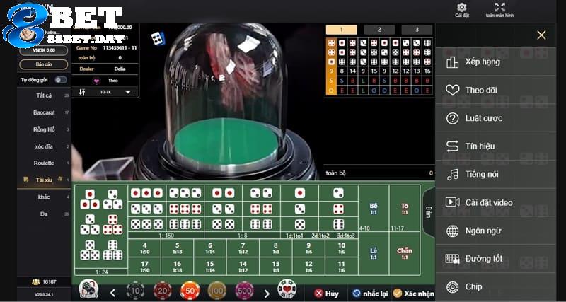Tuyệt chiêu đặt cược tài xỉu tại 88bet thắng liên tiếp 9 Vào bàn và đặt cược theo mong muốn